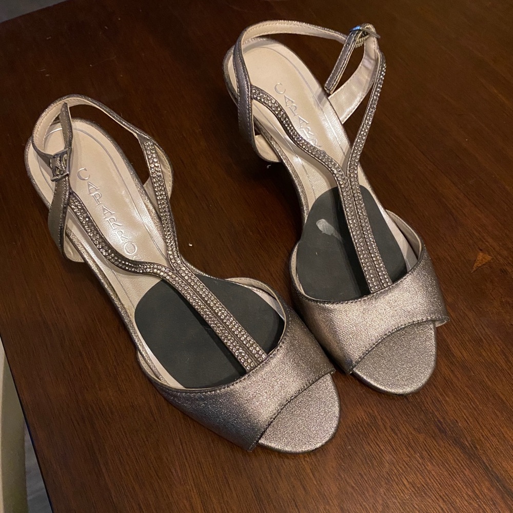 Matching dress shoes and purse for fancy occasion